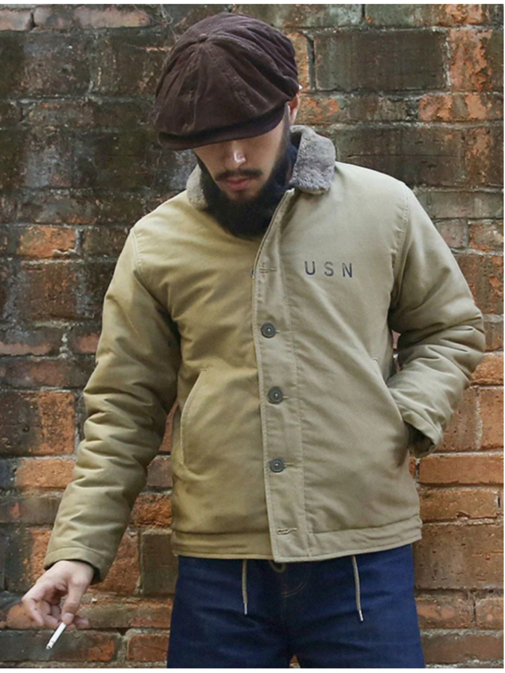 Bronson Vintage Corduroy Flat Cap Winter Classic Men's Newsboy Hat Driving Brown